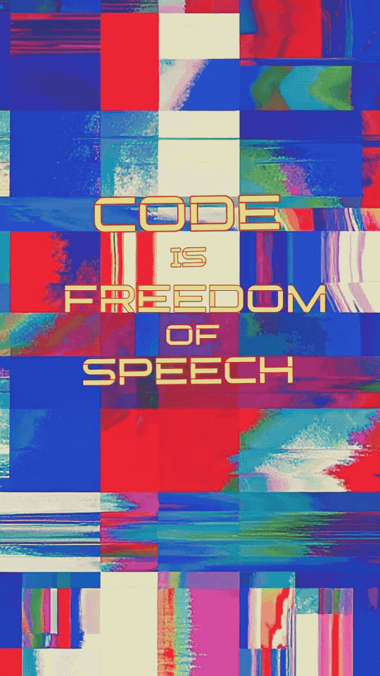 Code Is Freedom Of Speech #6